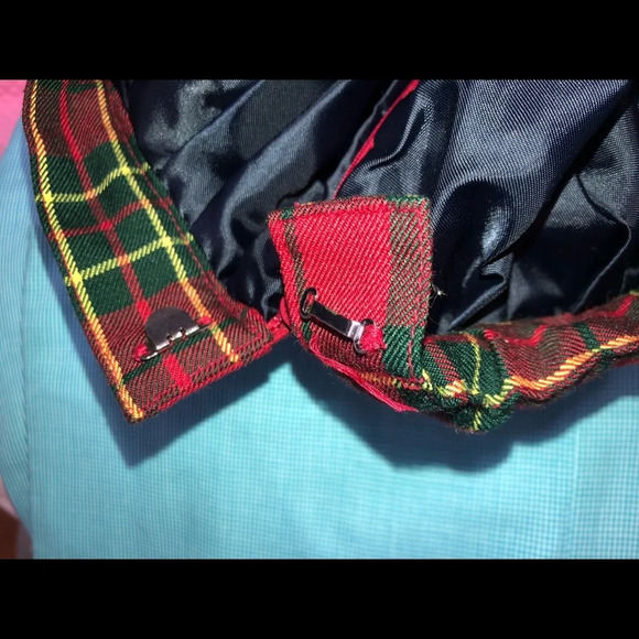 E•Land girls tartan plaid tulle lined skirt - Picture 4 of 4